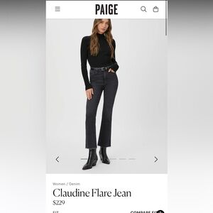 Like new Paige Claudine jeans